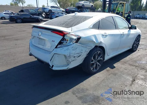 2018 Honda Civic Si z USA, uszkodzony, nr VIN 2HGFC1E59JH703722